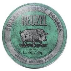 REUZEL Green Pomade, balzam na vlasy pre strednú fixáciu, 35 g