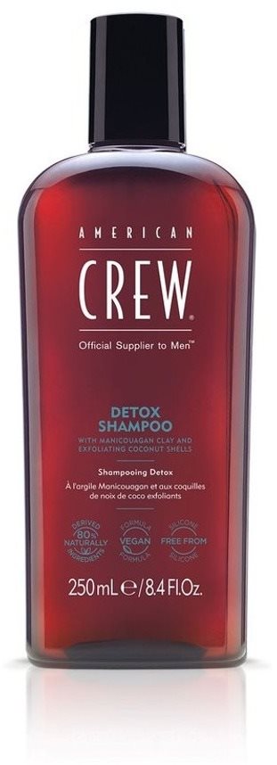 American Crew Detox Shampoo čistiaci šampón s peelingovým účinkom 250 ml