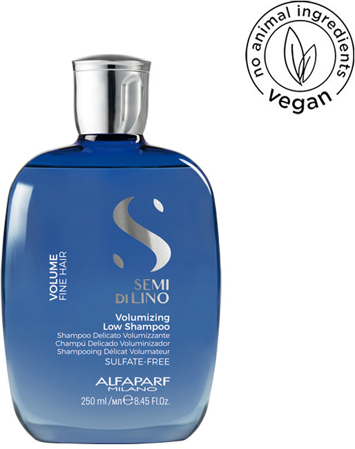 ALFAPARF MILANO Semi Di Lino Volume Volumizing Low Shampoo posilňujúci šampón na jemné vlasy 250 ml