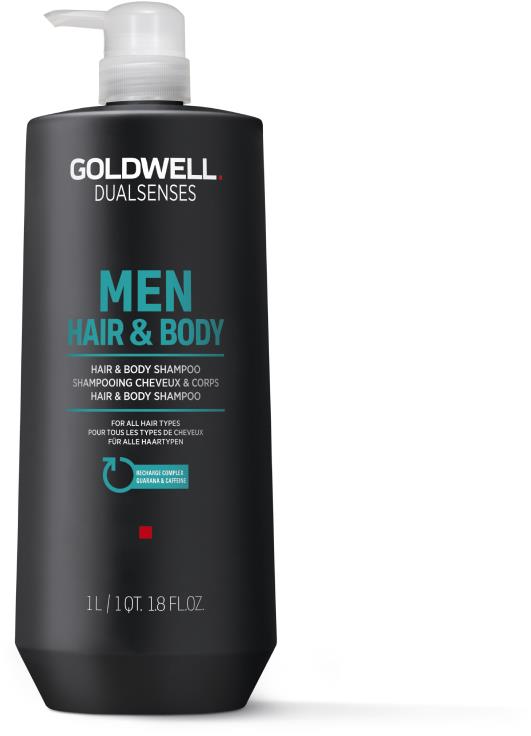 GOLDWELL Dualsenses Men Hair & Body Shampoo šampón a sprchový gél 2 v 1 1000 ml