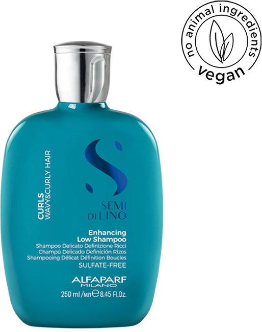 ALFAPARF MILANO Semi Di Lino Curls Enhancing Low Shampoo vyživujúci šampón pre kučeravé vlasy 250 ml
