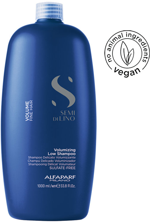 Šampón Alfaparf Milano Semi Di Lino Volume Volumizing Low Shampoo šampón na objem a spevnenie vlasov 1000 ml