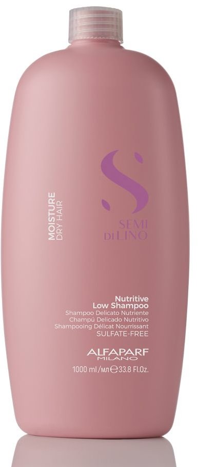 ALFAPARF MILANO Semi Di Lino Moisture Nutritive Low Shampoo vyživujúci šampón pre suché vlasy 1000 m