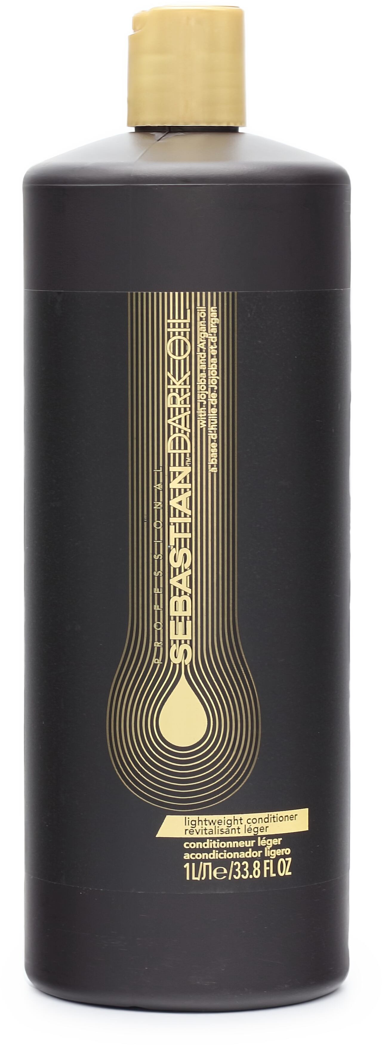 Kondicionér Sebastian Professional Dark Oil Lightweight Conditioner vyživujúci kondicionér na uhladenie a lesk vlasov 1000 ml