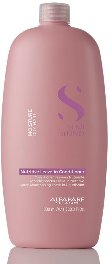 ALFAPARF MILANO Semi Di Lino Moisture Nutritive Leave-In Conditioner, 1000 ml