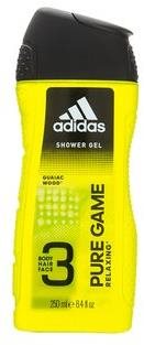 ADIDAS Pure Game Shower Gel 3 in 1 250 ml