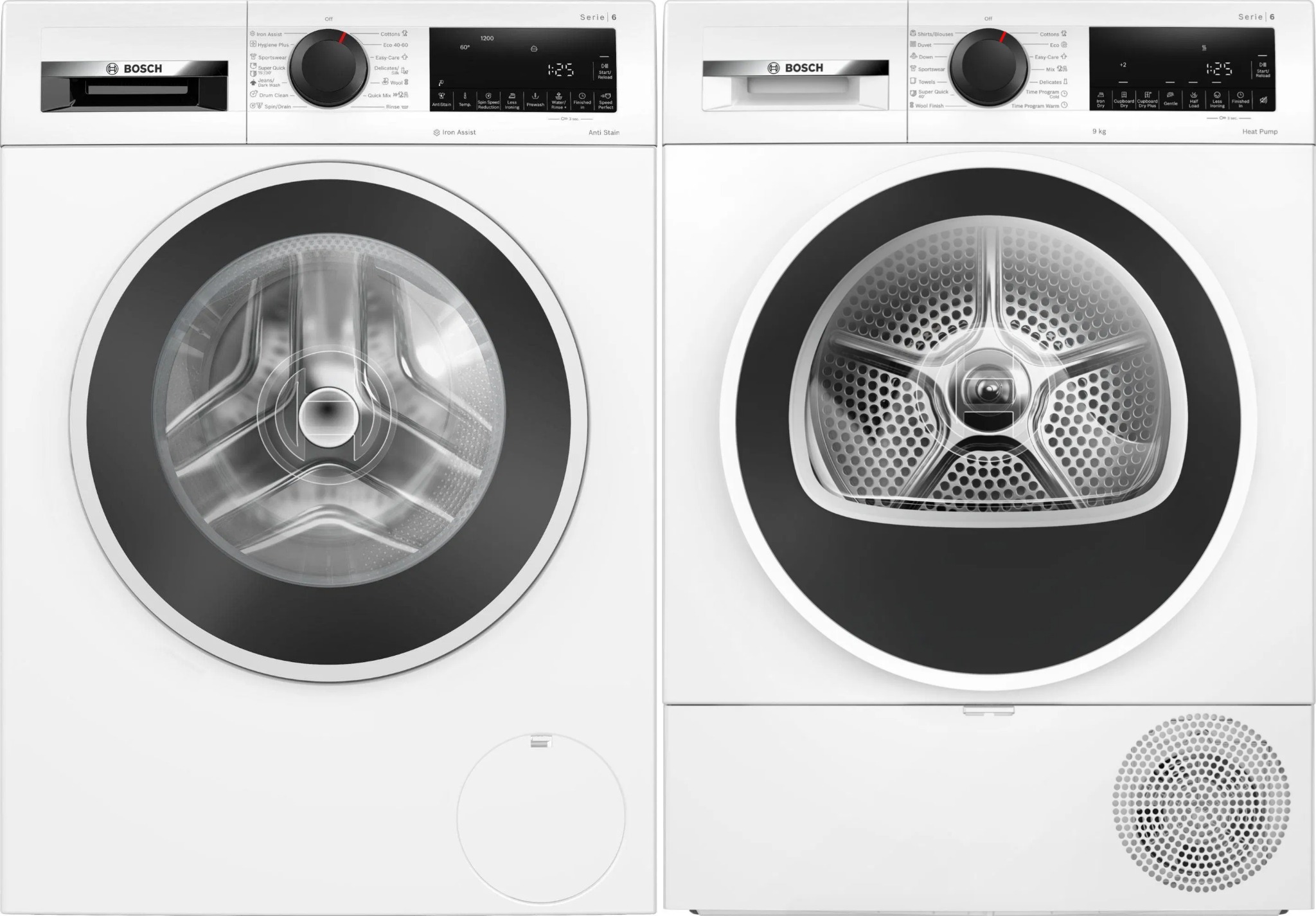 BOSCH WGG242Z2BY Serie 6 + BOSCH WQG24101BY Serie 6