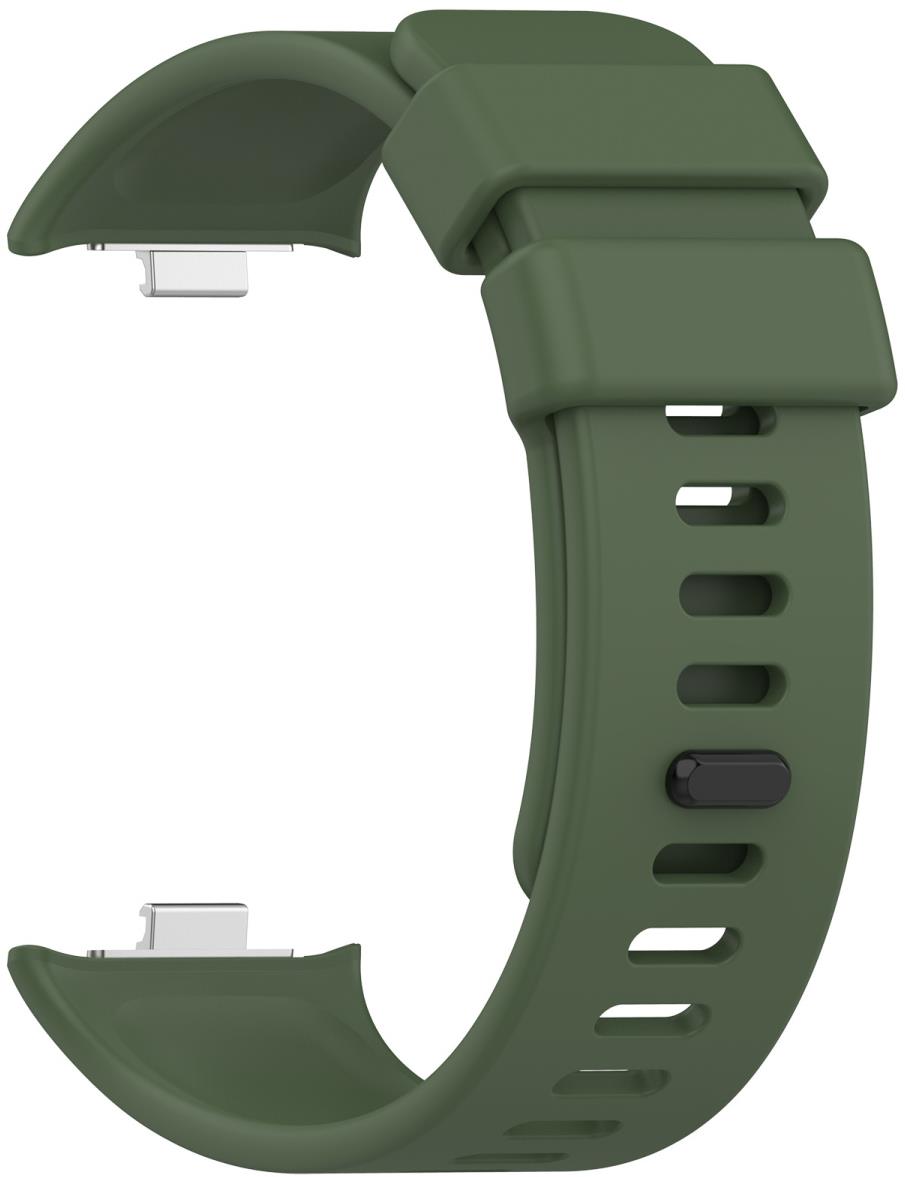 BStrap Silicone na Xiaomi Redmi Watch 4 dark green