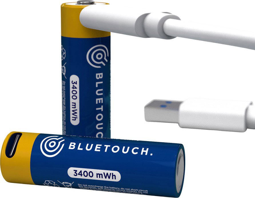 BlueTouch USB-C AA 1,5 V, 2 ks