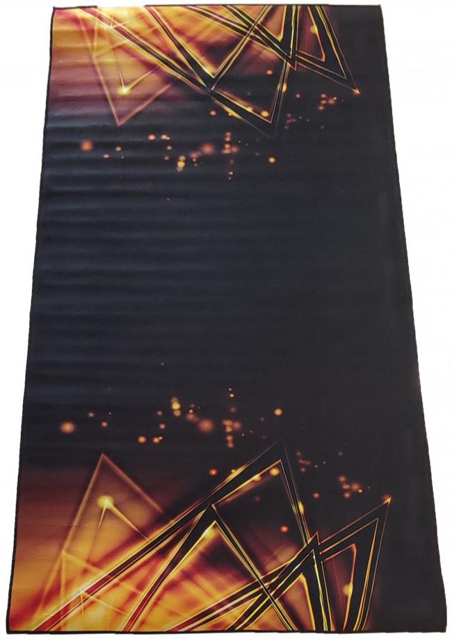 4sleep Kusový koberec Black & Gold 14 – 60 × 100 cm