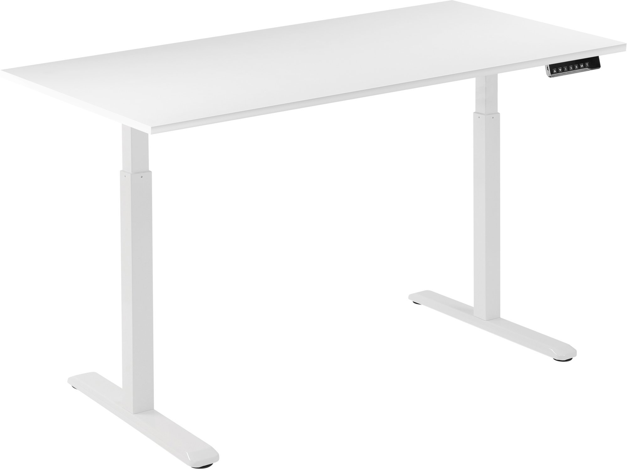 AlzaErgo Table ET2 biely + doska TTE-12 120 × 80 cm biely laminát