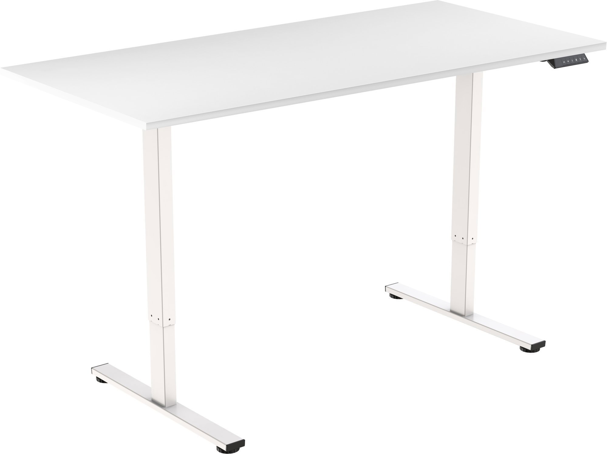 AlzaErgo Table ET2 Core biely + doska 120 × 80 cm lamino biela
