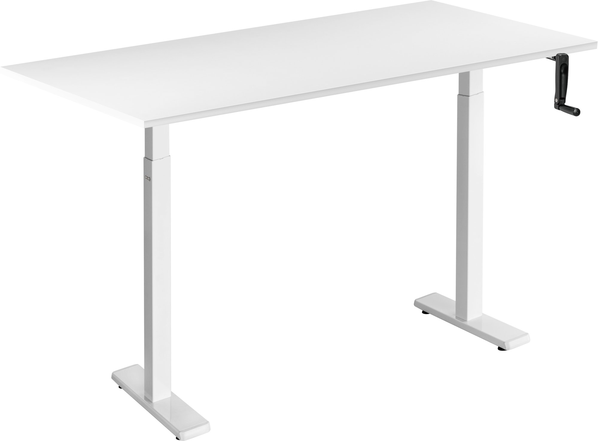 AlzaErgo Table ET3 Essential biely + doska 120 × 80 cm lamino biela