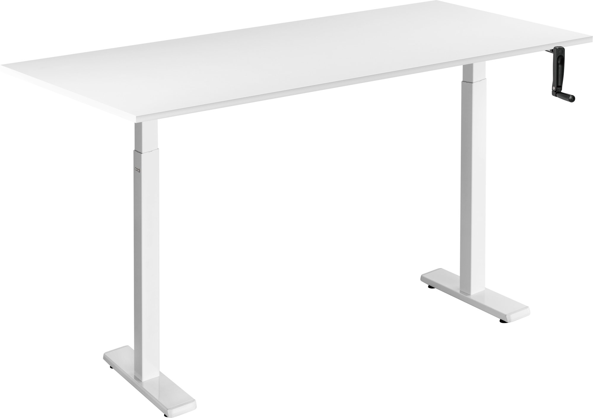 AlzaErgo Table ET3 Essential biely + doska 140 × 80 cm lamino biela