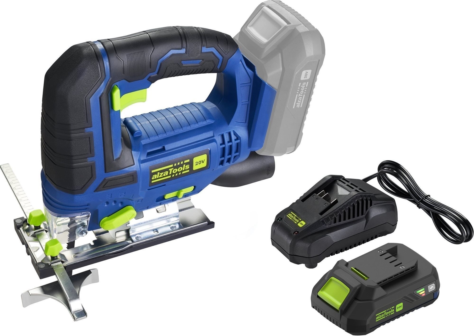 AlzaTools CJS20V BatteryONE 20V + 2,4A nabíjačka + 2Ah batéria