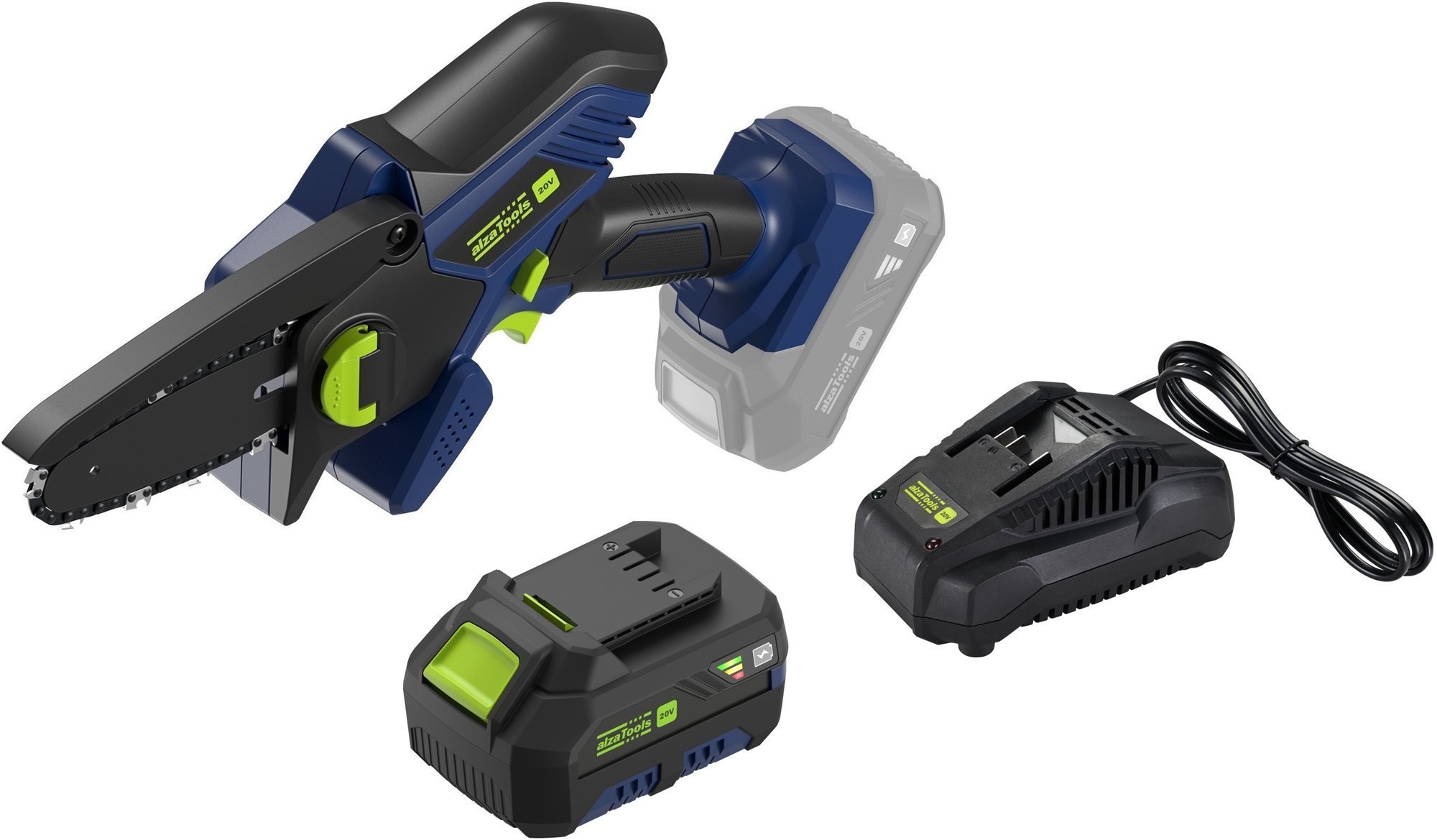 AlzaTools CMCHS20V BatteryONE 20V + 3,5 A nabíjačka + 4 Ah batéria