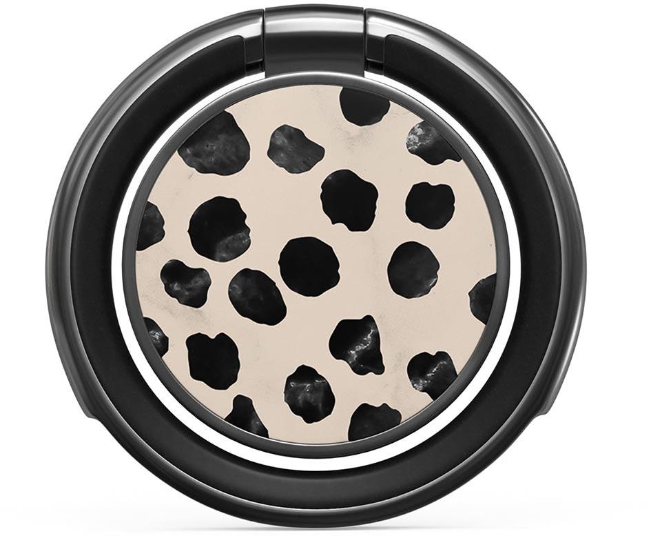 Burga Almond Latte Gunmetal Ringholder