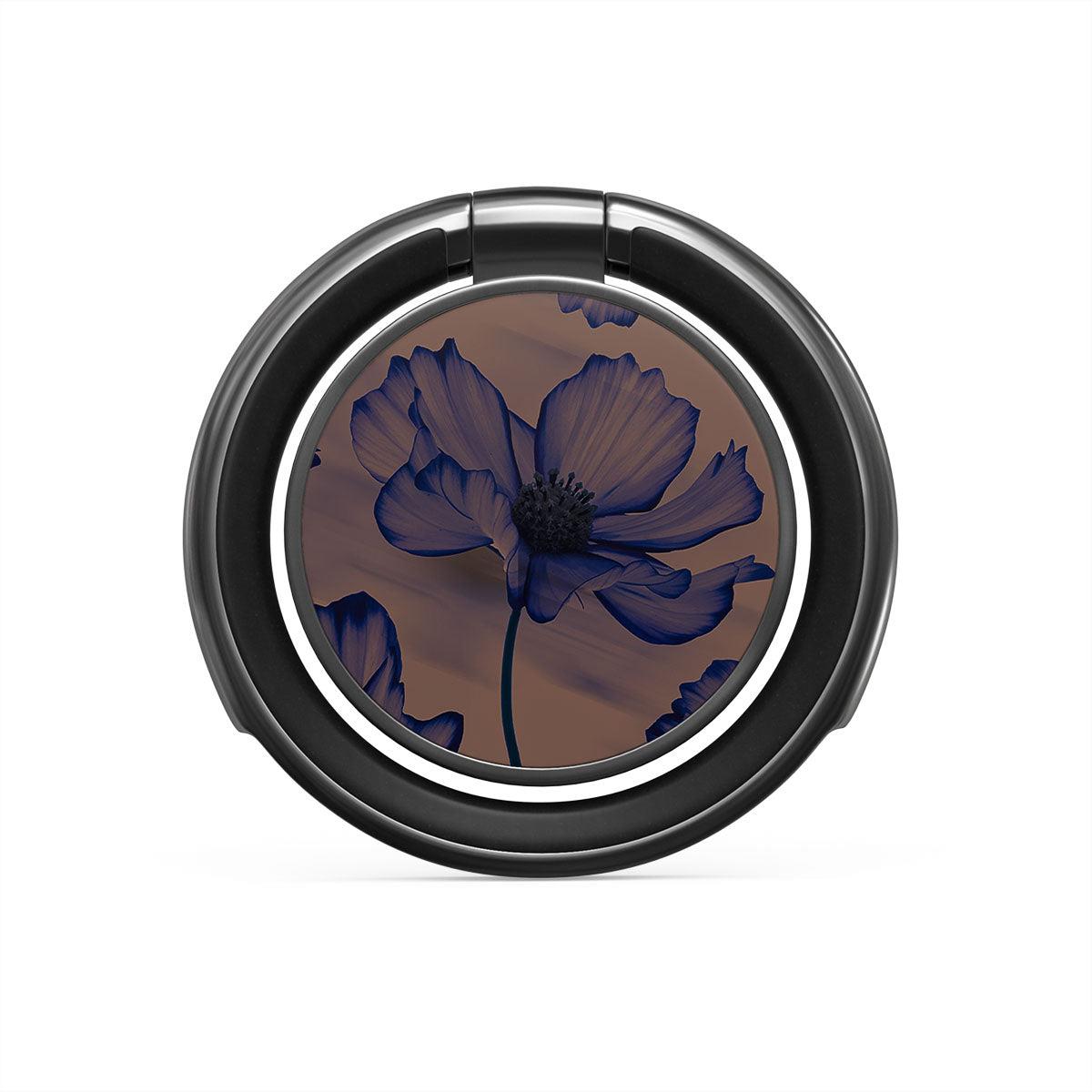 Burga Velvet Night Gunmetal Ringholder