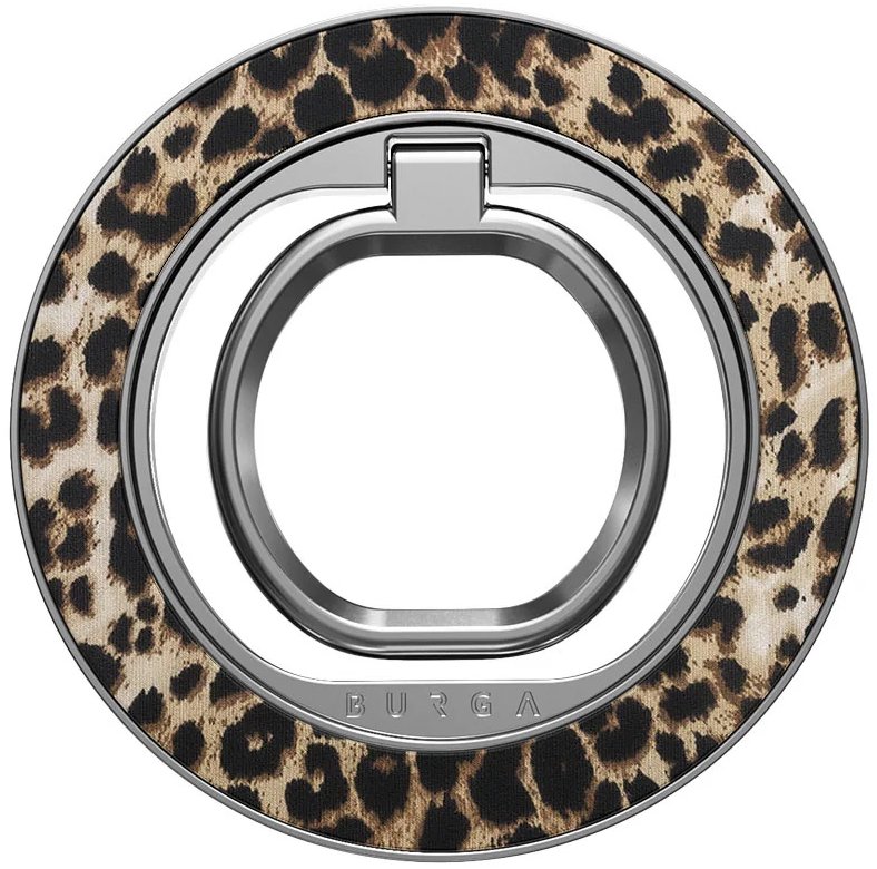 Burga Magnetic Ring Holder Silver Player
