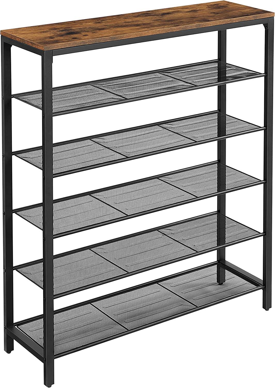Houseland Vasagle Lorado, 100 cm hnedý