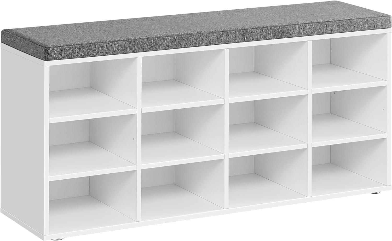 Houseland Vasagle Endersen, 104 cm, biely