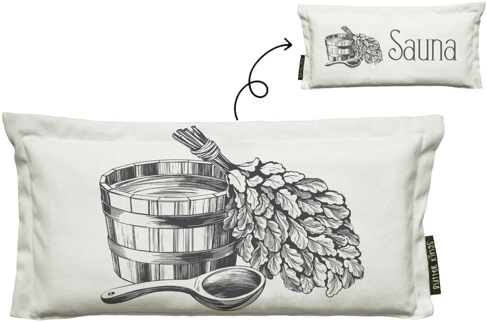Butter Kings 50 × 25 cm classic sauna