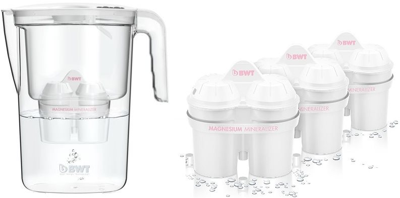 BWT VIDA filtračná kanvica biela + 3× filter