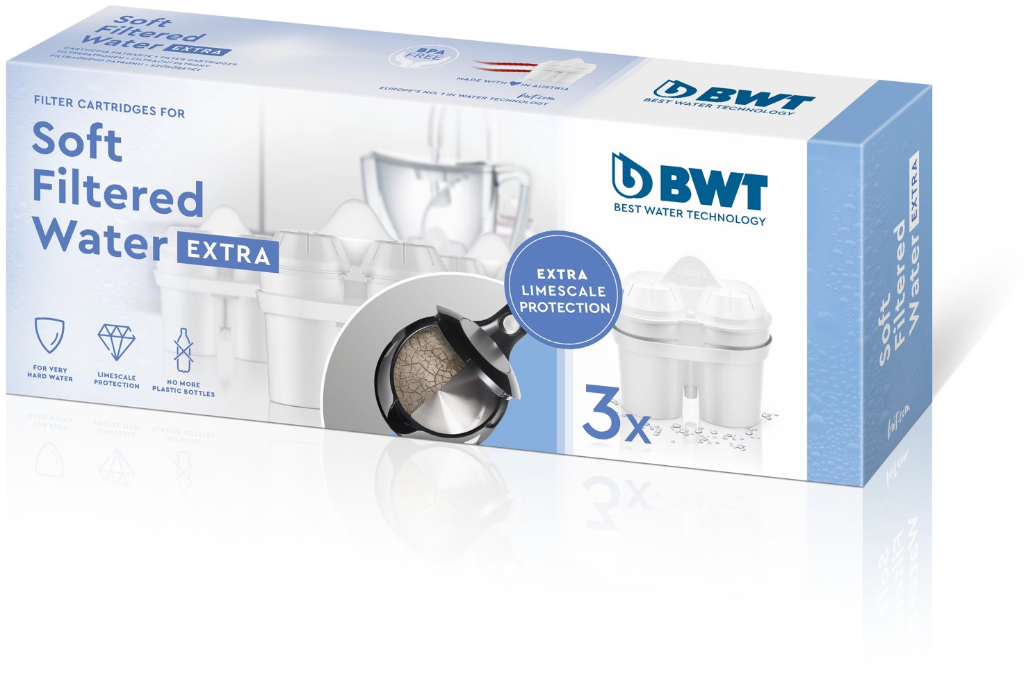 BWT Filtre pre extra tvrdú vodu 3 ks