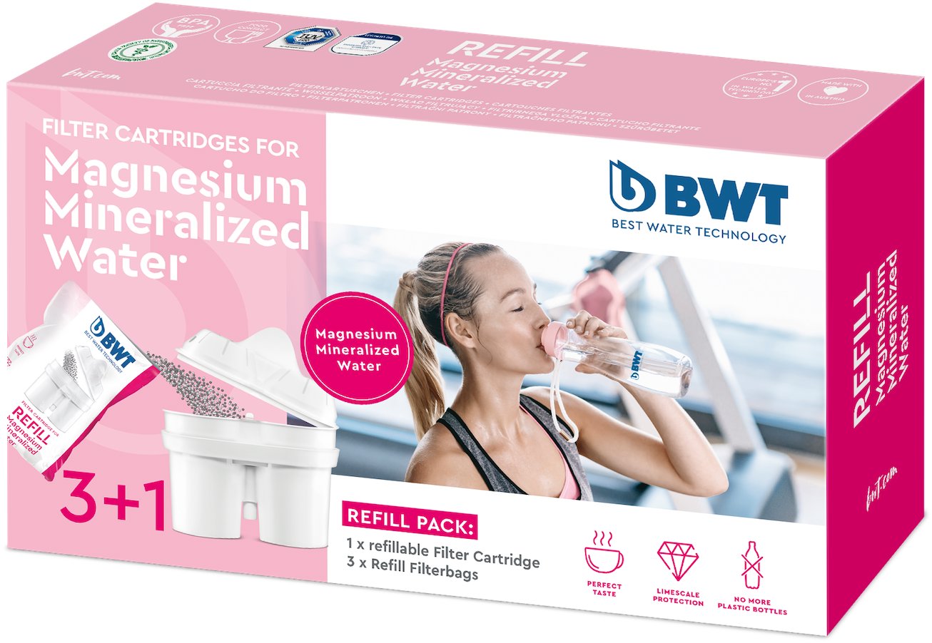 BWT REFILL Náhradný vodný filter 3 + 1 ks
