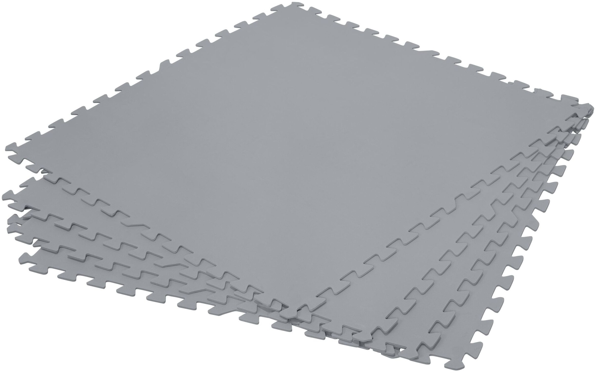 Bestway – Podložka pod bazén, 78 cm × 78 cm, 9 ks, sivá