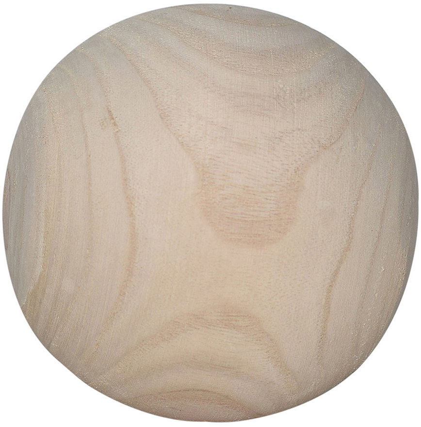 by inspire Dřevěná dekorace Koule, průměr 25 cm