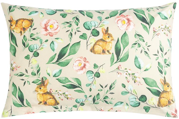 BELLATEX obliečka Viola 40 × 60 cm 45/003 zajačik v lupeňoch