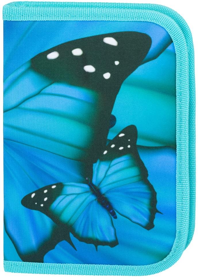 BAAGL Školský peračník jednoposchodový Butterfly