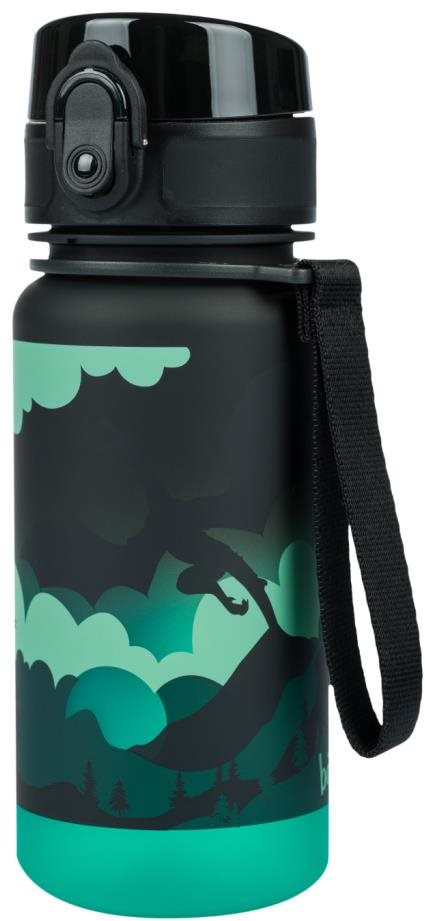 BAAGL Tritanová fľaša na pitie Gradient Drak, 350 ml