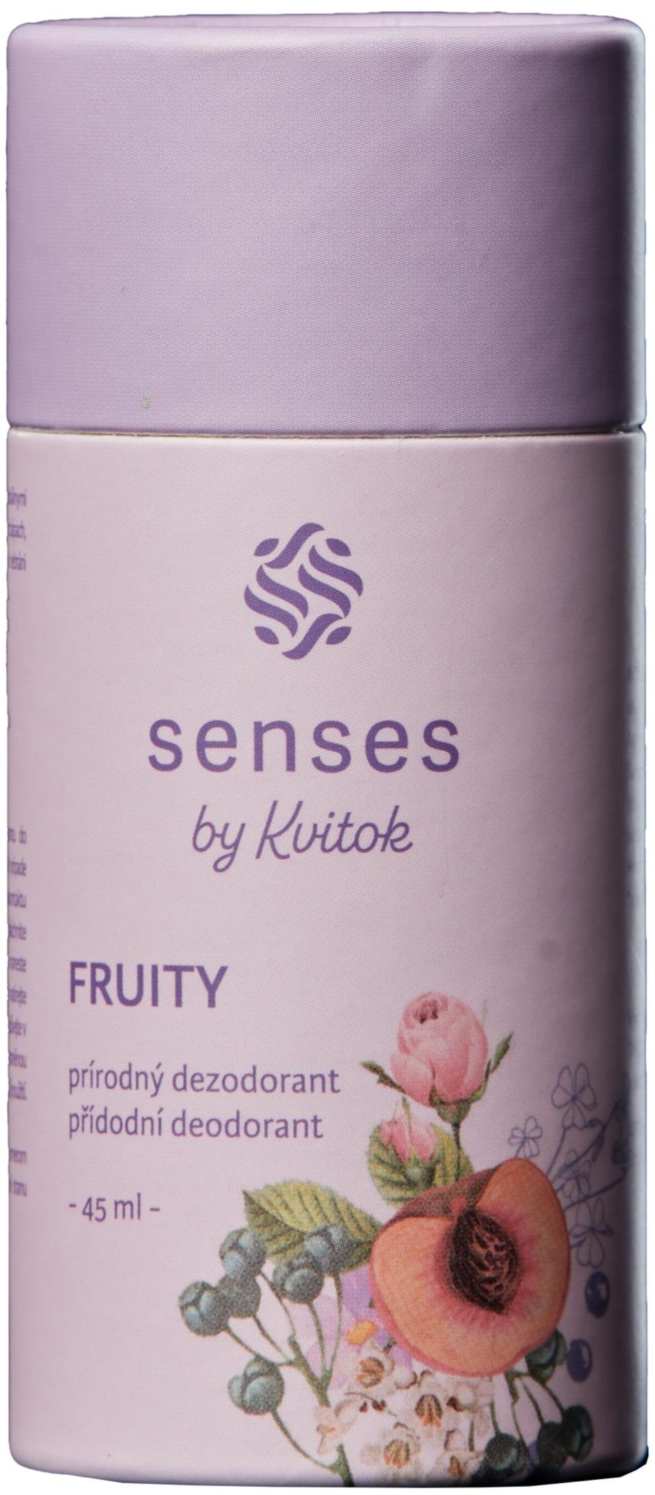 Kvitok Senses Tuhý dezodorant Fruity 45 ml