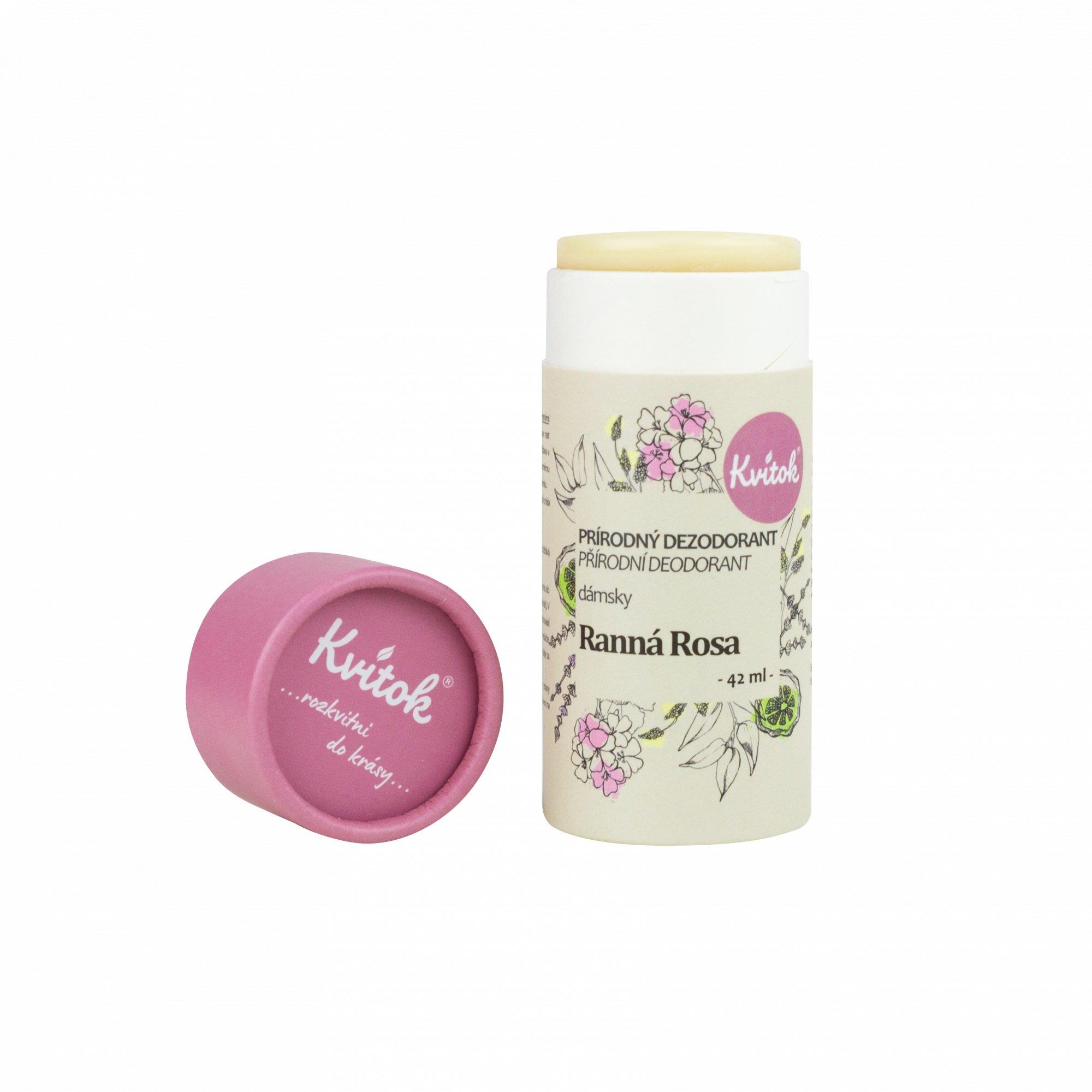 Kvitok Tuhý dezodorant Ranná rosa 42 ml
