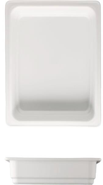 G. Benedikt Porcelánová gastronádoba GN 1/2 35,6 × 26,7 cm, biela
