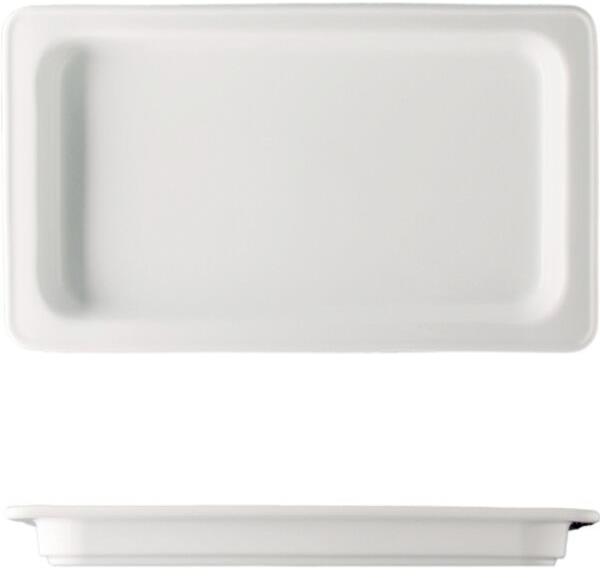 G. Benedikt Porcelánová gastronádoba GN 1/3 32 × 17,3 cm, biela