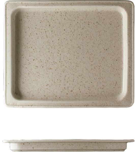 G. Benedikt Porcelánová gastronádoba GN 1/2 35,6 × 26,7 cm, natural