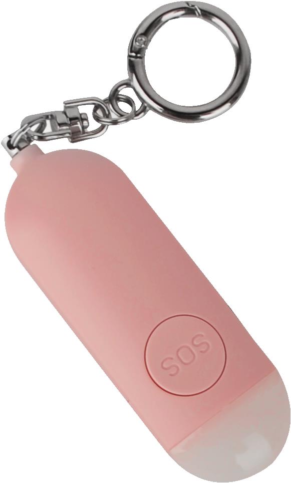 Bentech Bodyguard 3 Osobný alarm, ružový