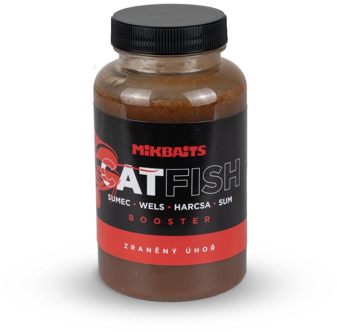 Mikbaits Booster Catfish Zranený úhor 250 ml
