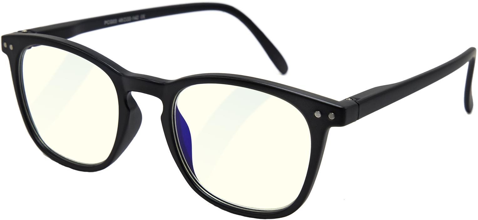GLASSA Blue Light Blocking Glasses PCG 03, dioptrie: +0.50, čierna