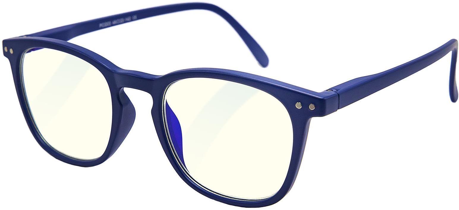 GLASSA Blue Light Blocking Glasses PCG 03, dioptrie: +4.00 modrá