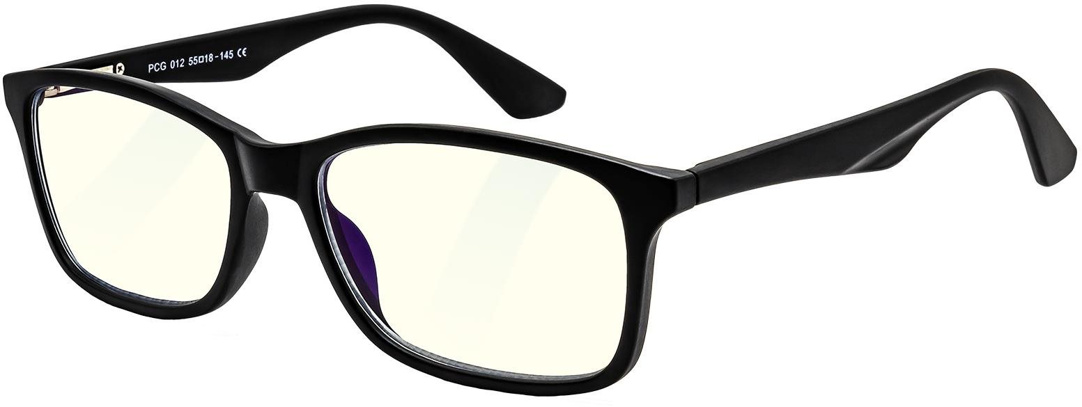 GLASSA Blue Light Blocking Glasses PCG 012, dioptrie +1,00 čierne