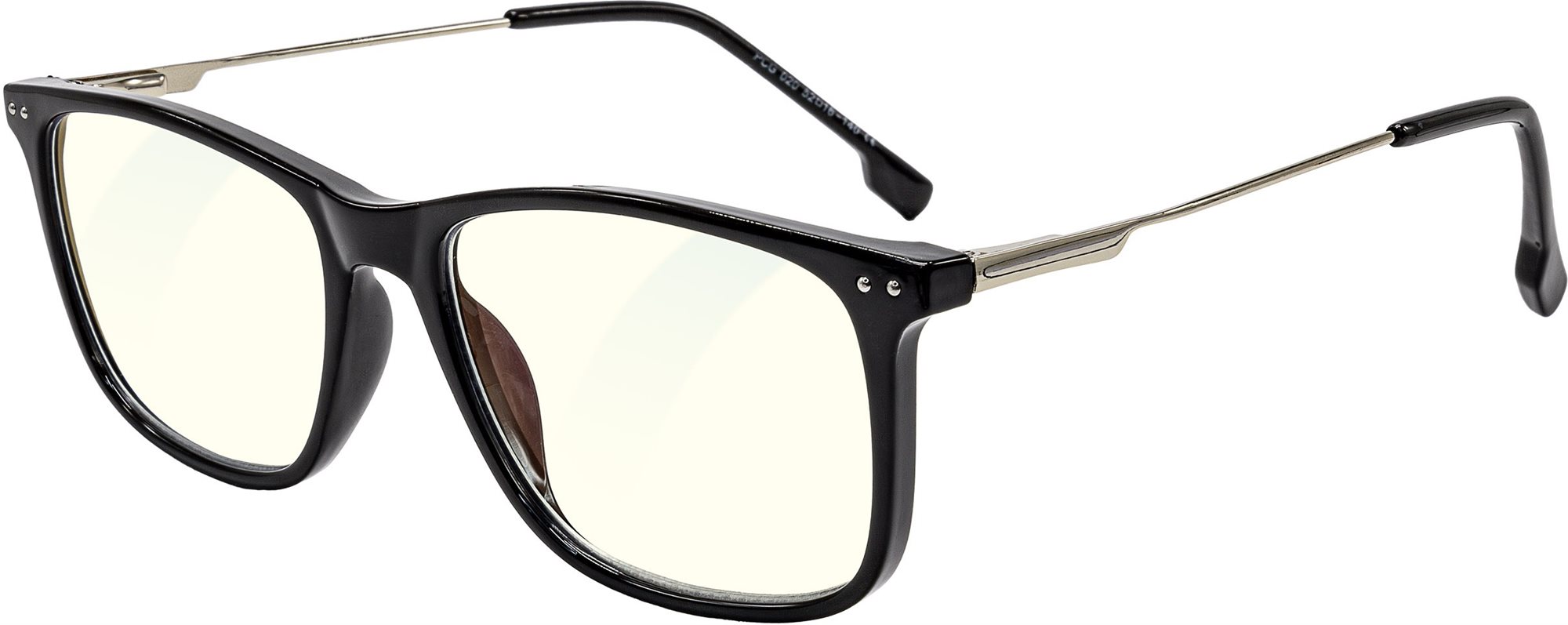 GLASSA Blue Light Blocking Glasses PCG 020, +0,00 dio, čierne