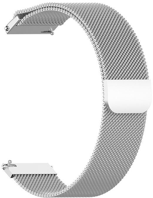 BStrap Milanese Universal Quick Release 18 mm, silver