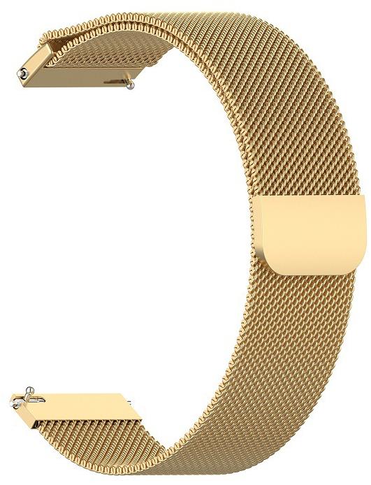 BStrap Milanese Universal Quick Release 18 mm, gold