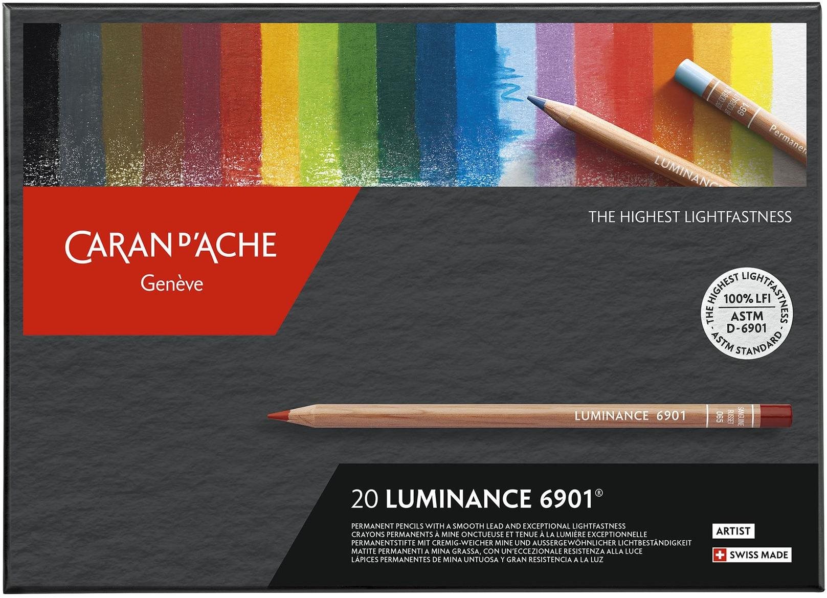 CARAN D'ACHE Luminance 6901 20 farieb