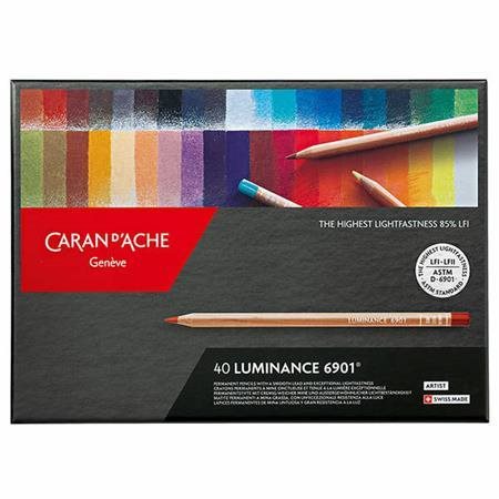CARAN D'ACHE Luminance 6901 40 farieb
