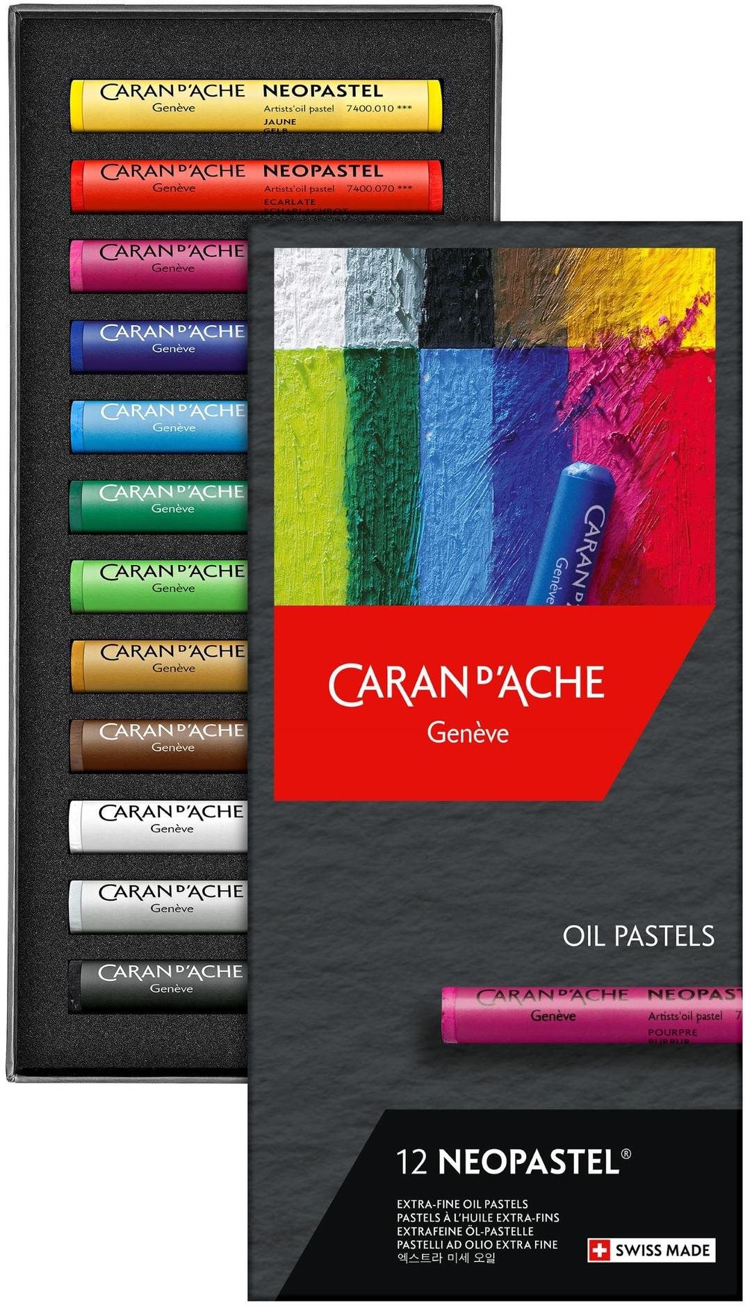 CARAN D'ACHE Neopastel 12 farieb